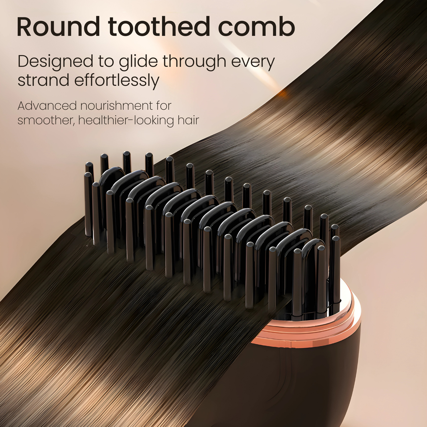 Mini Portable Hair Straightener Comb